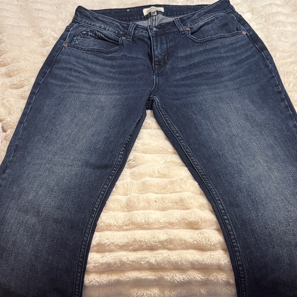 Shyanne Dark Blue Denim Jeans - Picture 6 of 12